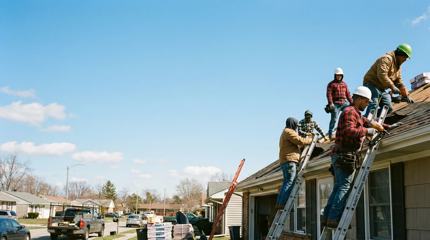 Roofing in Roanoke, IN near me